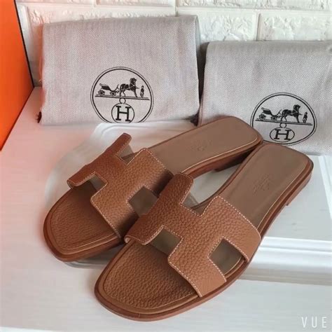 hermes slopper|authentic Hermes sandals.